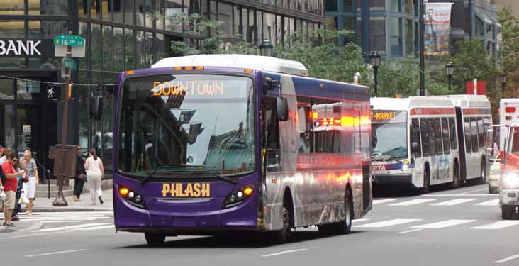 SEPTA New Flyer Midi MD30 1416 Phlash